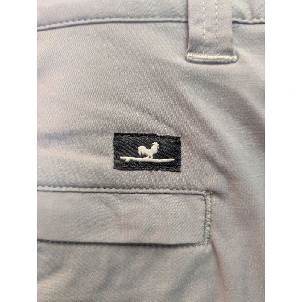 NEW Beach & Barn Mens Cotton Stretch Twill Khakis In Gray